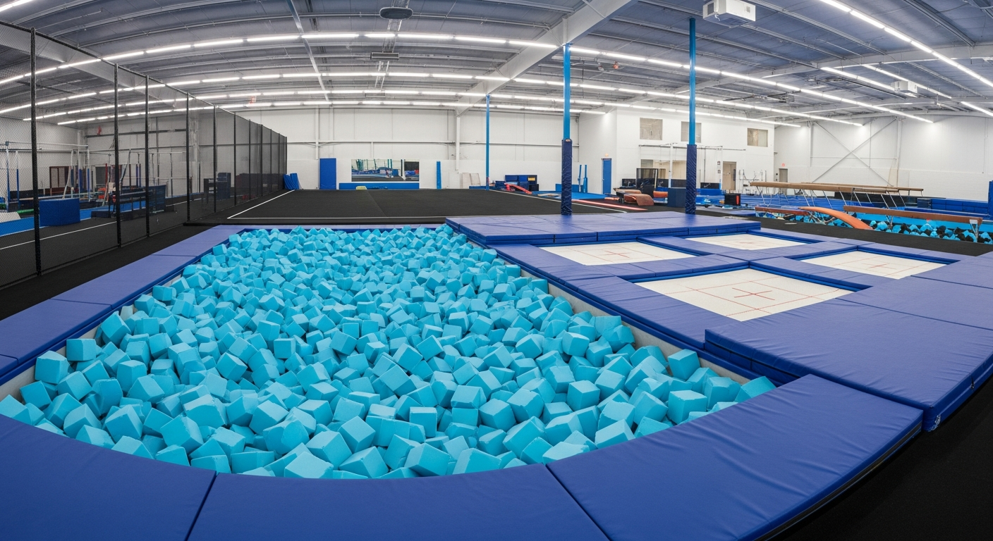 Батутная зона